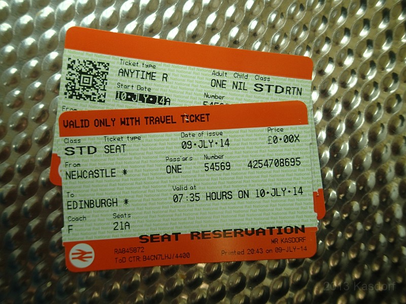 2014 Edinburgh 2014-07-09 009.JPG - Ticket to ride the train.